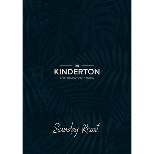 Sunday Lunch Menu
